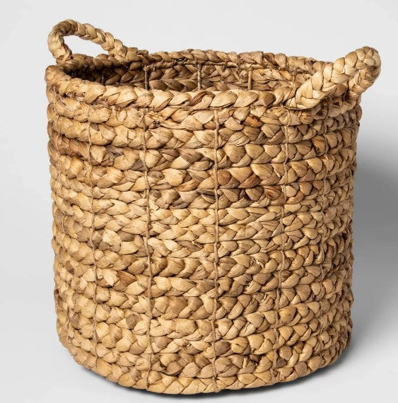 13.5" x 14.5" Woven Decorative Basket - Threshold