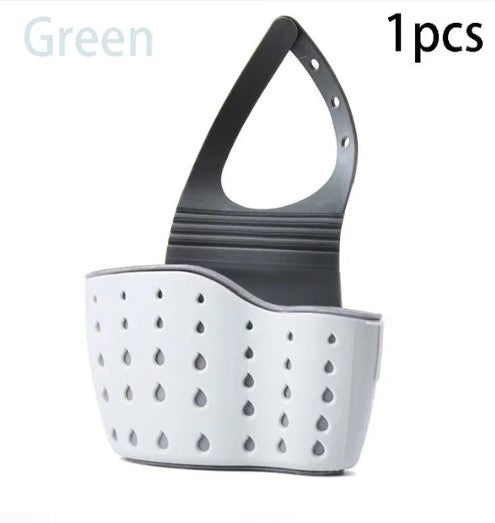 Drainage basket kitchen creative sink storage rack sink for wash dishes storage rack faucet hanging bag adjustable hang basket